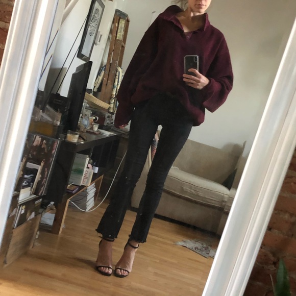 Vintage 90's L.L. Bean Fleece Snap Pullover - Picture 8 of 8